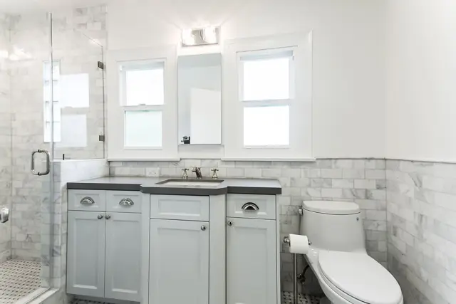 Bathroom remodeled by Regal Construction & Remodeling
