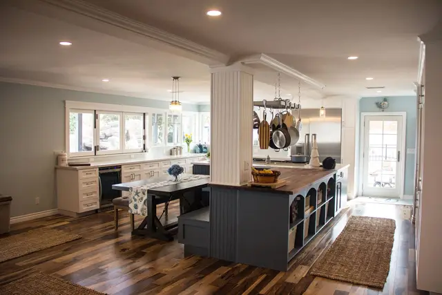 Living space remodeled by Regal Construction & Remodeling