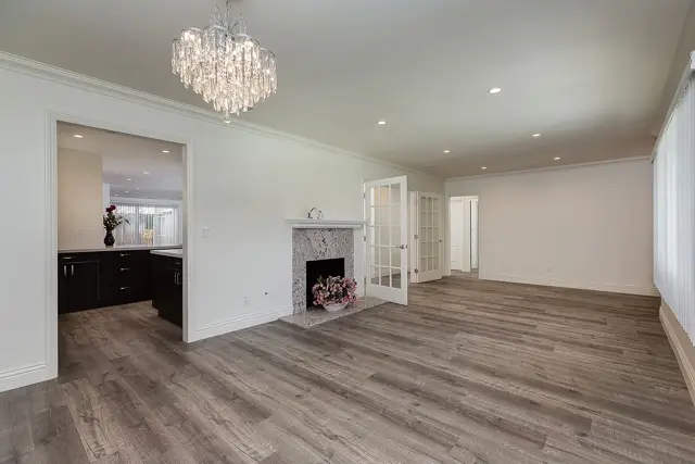 Living space remodeled by Regal Construction & Remodeling